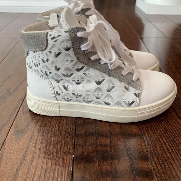 Boys Armani high tops (size 13) - Picture 2 of 8